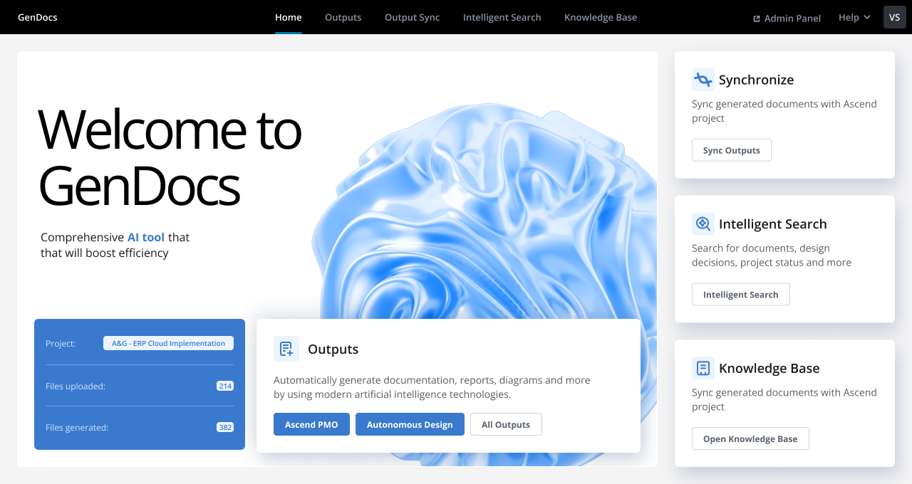 Home page