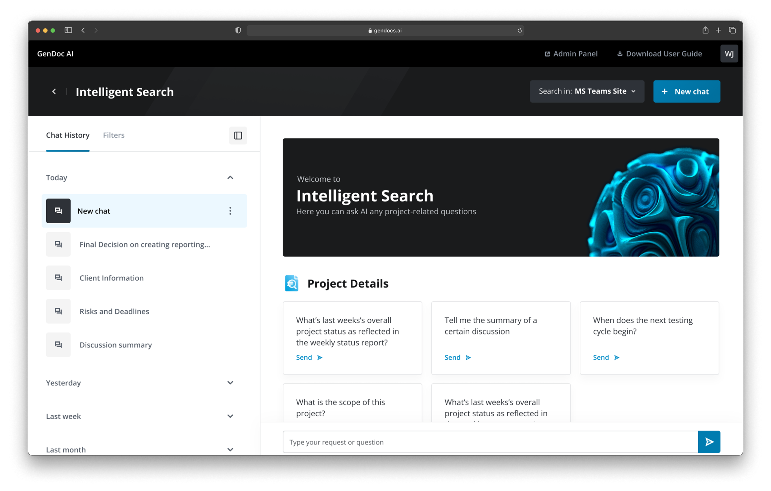Intelligent search